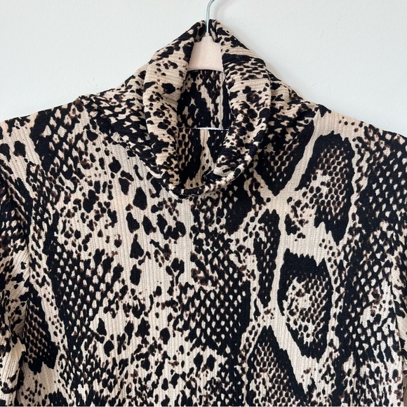 Zara Animal Print Midi Dress Size L Ref 5643324 - Picture 5 of 16